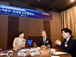 횡성군, 농림축산식품부와 2025년 농촌협약 체결  기사 이미지