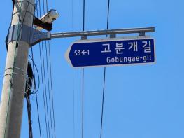 고흥군, 도로명판 정비로 길 안내 훨씬 수월해졌다 기사 이미지