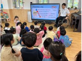 청주시 강서보건지소, 후천적 장애 발생 예방교육 실시 기사 이미지