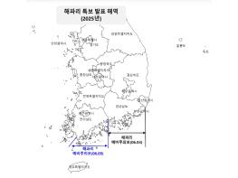 해양수산부, 해파리 대량발생 위기경보 '주의' 단계 발령 기사 이미지