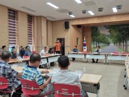 고성군 회화면, 화재 예방 및 안전의식 강화 위한 합동 소방훈련 실시  기사 이미지