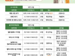 김천시 『2025년 하반기 수시강좌』 수강생 모집! 기사 이미지