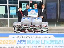 동부신협, ‘온세상 나눔 캠페인’으로 하남시 덕풍1동에 따뜻한 겨울 선물 기사 이미지