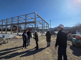 칠곡군, 동절기 화재 대비 건축공사장 안전 점검 실시 기사 이미지