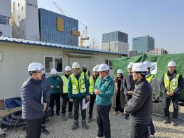대구도시개발공사, CEO주관 동절기 사업장 안전점검 및 근로자 지원 기사 이미지