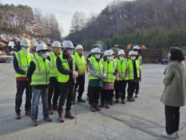 전주시 폐기물처리시설 근로자 동절기 안전사고 예방 강화 기사 이미지