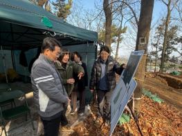 권익현 부안군수, 부안읍 고성 ‘상소산성’ 발굴 현장 점검 기사 이미지