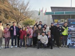 충남교통연수원, 노인 실버카 후방 조명등 설치 시범사업 완료 기사 이미지