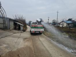 증평군, 인접 지역 AI 확진에 차단방역 총력 기사 이미지