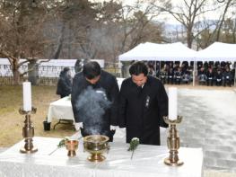 부여군, 2026년 병오년(丙午年) 새해 첫날 충령사·충의사 참배 기사 이미지