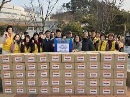 칠곡군 왜관교회, 이웃사랑 생필품 기탁 기사 이미지