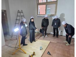 대구동부교육지원청, 겨울철 공사현장3단계 맞춤형 특별점검 실시 기사 이미지