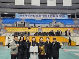 인천 중구청 펜싱팀, 새해 첫 전국 선수권대회서 금빛 성적 기사 이미지