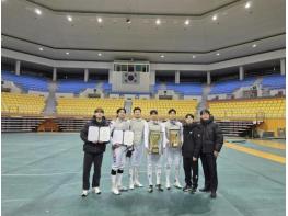 광주시청 펜싱팀, 전국 오픈선수권 단체전 우승·개인전 3위 쾌거 기사 이미지