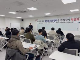 김포시, 불법 옥외광고물 정비 강화를 위한 읍면동 옥외광고물 담당자와 정담회 기사 이미지