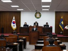 동해시의회, 제358회 임시회 개회 기사 이미지