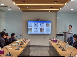 평택시 안중출장소, 찾아가는 기업체 간담회 개최 기사 이미지