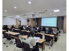 강원특별자치도 지역사회서비스지원단, 지역자율형사회서비스투자사업 제공인력의 품질향상을 위한 보수교육 실시 기사 이미지