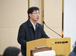 광산구의회 윤영일의원, 재활용품 용역 입찰 문제 “바로잡아야” 기사 이미지