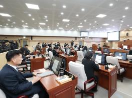 제264회 아산시의회 임시회 개회, 8일간의 의정활동 돌입 기사 이미지
