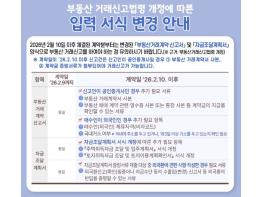 여수시 부동산 거래신고 제도 변경, 2월 10일부터 시행 기사 이미지