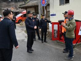 최민철 전남소방본부장, 구례소방서 찾아 산림인접지 '선제적 예비주수' 강조 기사 이미지