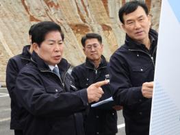 고흥군, ‘거금 적대봉 생태탐방로’ 조성 현장점검 기사 이미지