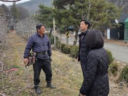 무주군, 돌발 해충 월동난(알) 예찰 실시 기사 이미지