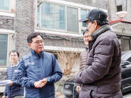 ‘현장에서 답 찾는다’ 진교훈 강서구청장, 정비사업지 점검 기사 이미지