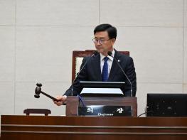 완주군의회 유의식 의장,  폐회사 통해 ‘군민 중심 의정 다짐’ 기사 이미지