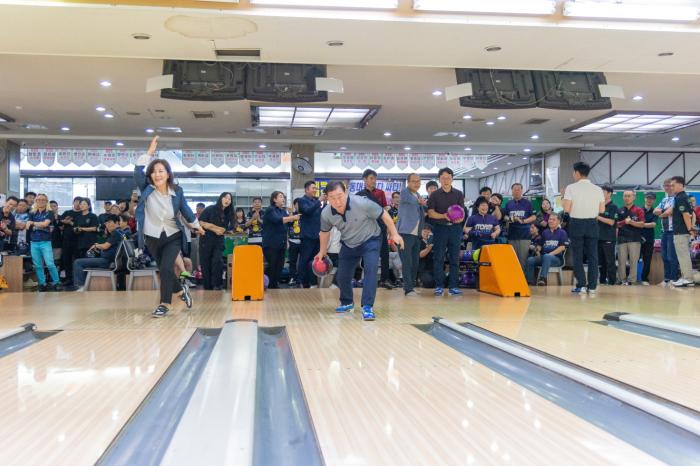 강북구의회 이상수 의장,        제23회 강북구청장배 볼링대회 참석하여 선수들 격려
