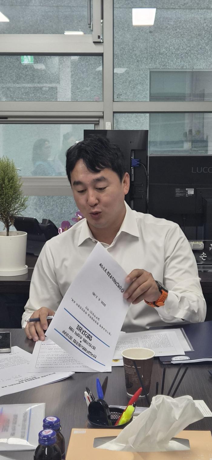 손성익 도의원, 전교조 경기지부와 간담회 가져..