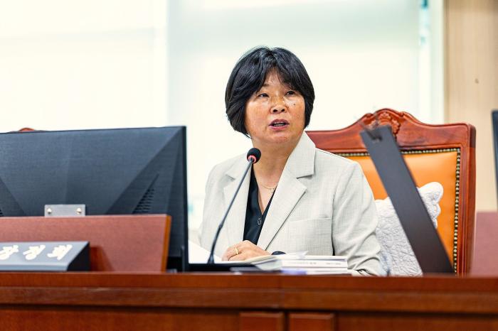 장정희 의원, 기후·환경 추경예산 점검… “예산 조정에도 도민 안전 공백 없어야”