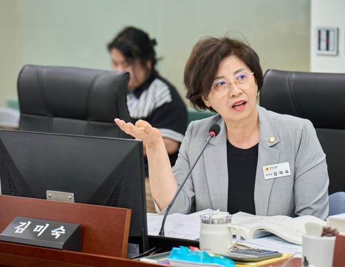 김미숙 부의장, “방역 참여자 마음건강도 방역의 일부… 예산 감액에 따른 안전 공백 없어야”