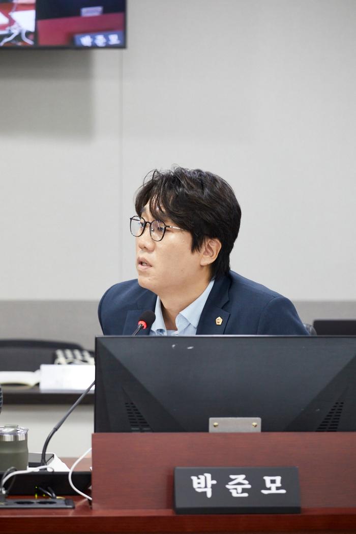 박준모 의원, “위탁사업, 성과평가와 수행기관 전문성 면밀히 살펴야”