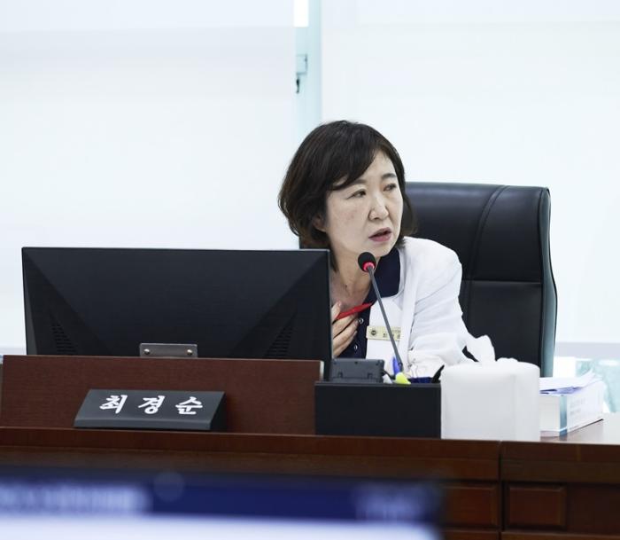 최경순 도의원, “보건환경연구원 필수 검사·현장조사 예산 안정적으로 확보해야”
