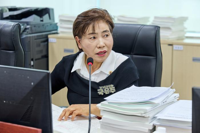 경기도의회 국은주 의원,  농정해양 분야 추경 예산 삭감 점검,“도민 피해 최소화해야”