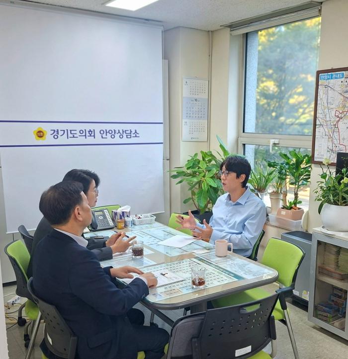 박준모 의원,  “경과원과 안양 산업 경쟁력 강화 및 기업지원 방안 논의”