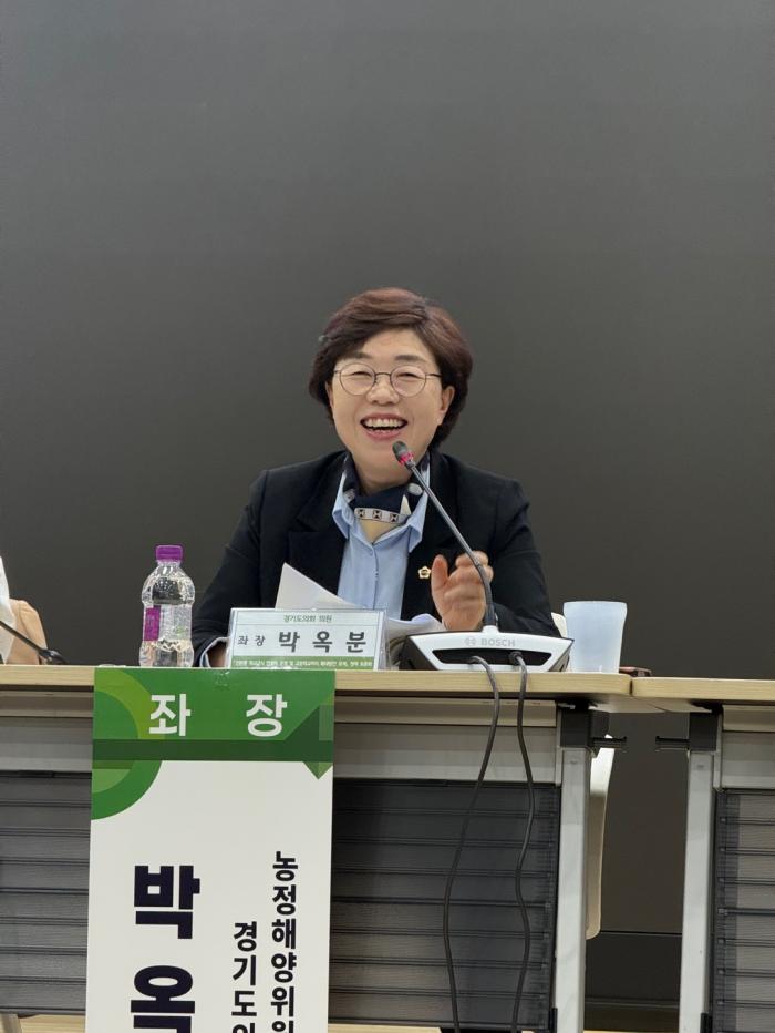박옥분 도의원,  친환경 학교급식 안정화·고교 확대 논의 이끌어