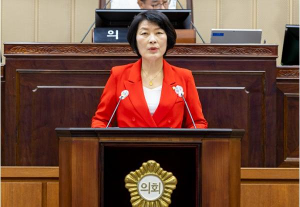 박혜숙 의왕시의원, '의왕시 직장운동경기부 창단' 강력 촉구
