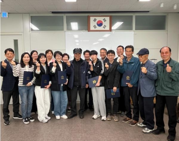 함안군 칠서면 문학회, 2026년 장학금 수여식 개최 기사 이미지