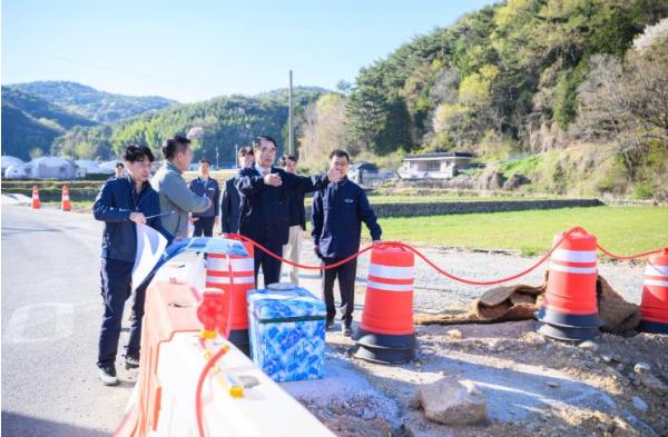 남해군, 해빙기 도로 안전 선제 대응 기사 이미지