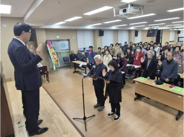 대한노인회 진천군지회, 제23기 노인대학 입학식 성료 기사 이미지