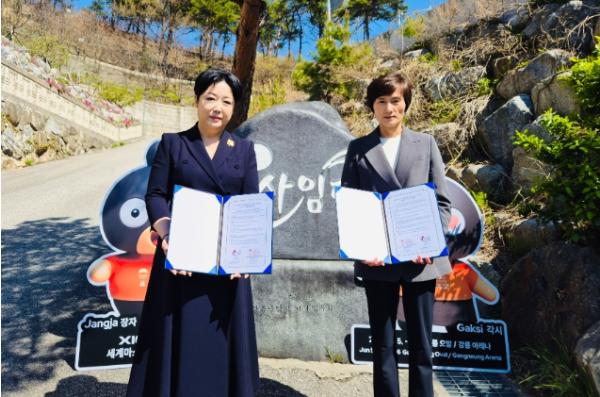 XIOM 2026 강릉세계마스터즈탁구선수권대회, 사임당 공식 후원 기사 이미지