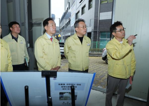 평택시장, 여름철 자연재난 대비 주요 방재시설 현장점검 기사 이미지