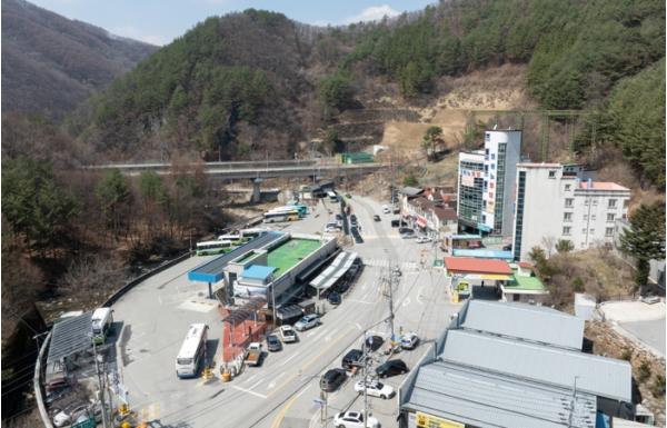 정선군, 고한·사북 공영버스터미널 택시승강장 정비 ‘이용객 편의·안전 동시 개선’ 기사 이미지