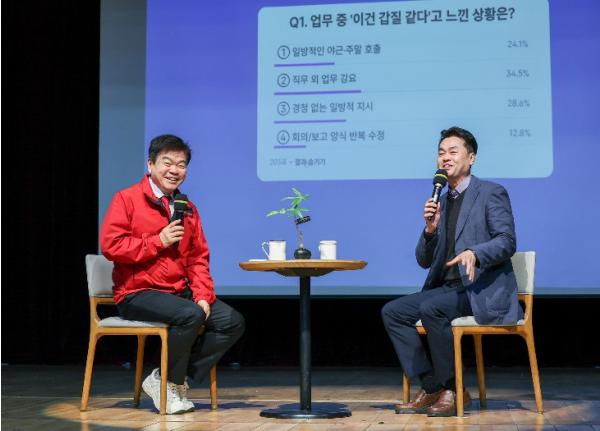 동대문구, 구청장과 실시간 청렴 토크… 공감형 반부패 교육 열었다 기사 이미지