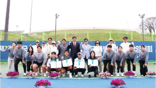 함양군, 2026년 1차 한국실업테니스연맹전 성황리 마무리 기사 이미지