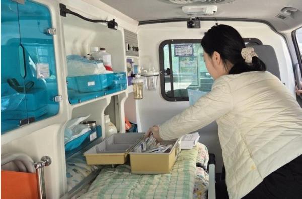 울주군보건소, 구급차 운용·관리 현장점검 실시 기사 이미지