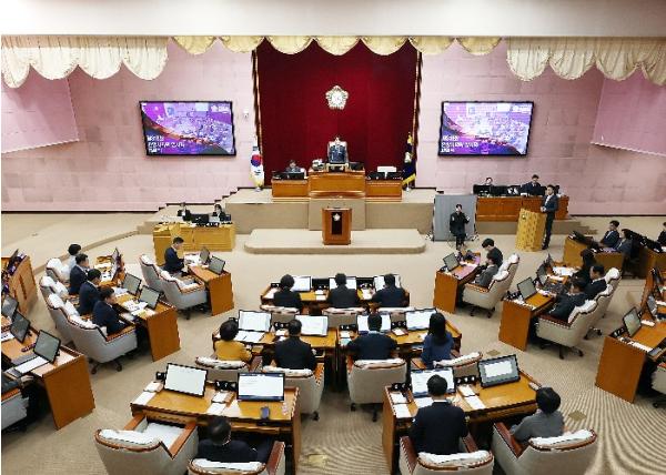 안양시의회, 제310회 임시회 개회 기사 이미지